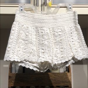 Lace shorts